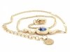 BRACELET GOLD CELEBRITY NEREZOVÁ OCEL